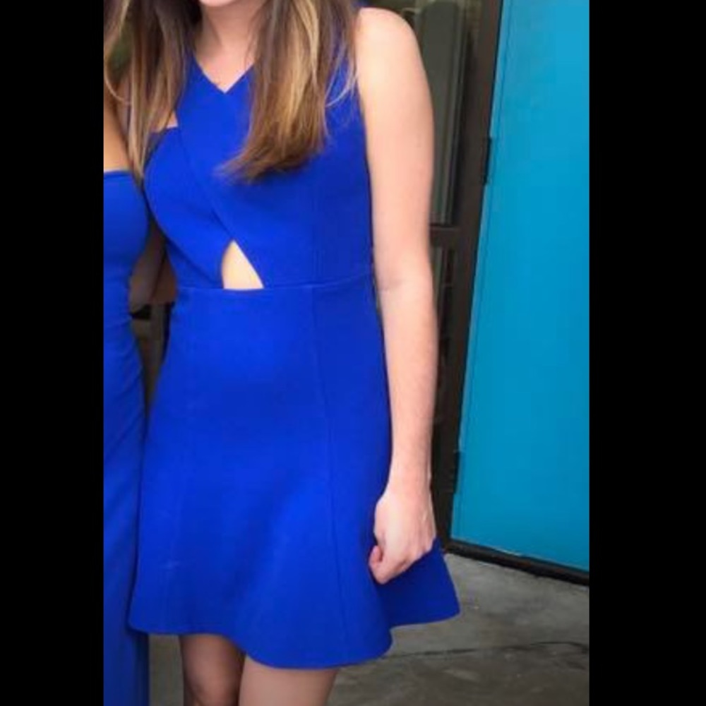 Blue J.O.A mini dress